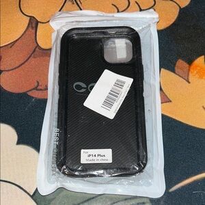 Black Phone Case for iPhone 14 Plus